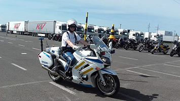 We support safe motorcycling