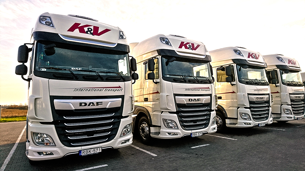New trucks arrived